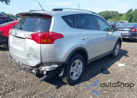 2014 Toyota Rav4 Le from USA, damaged, VIN JTMBFREV7EJ006766